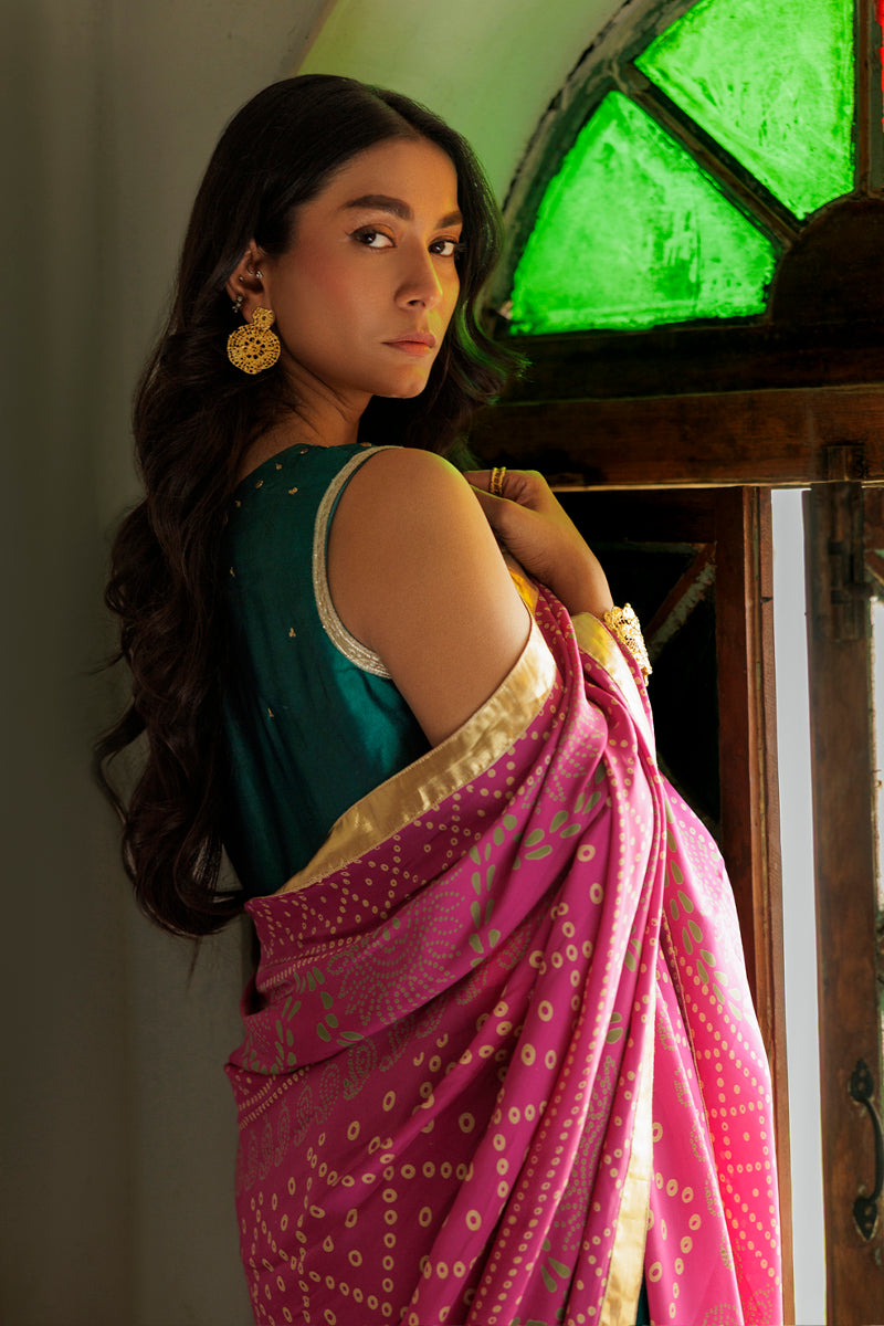 The Pink Tree Company | Yaadish Bakhair | Saawan Rang -  The Pink Tree Company Ladies Clothes - Original Designer Dress - House of Maryam