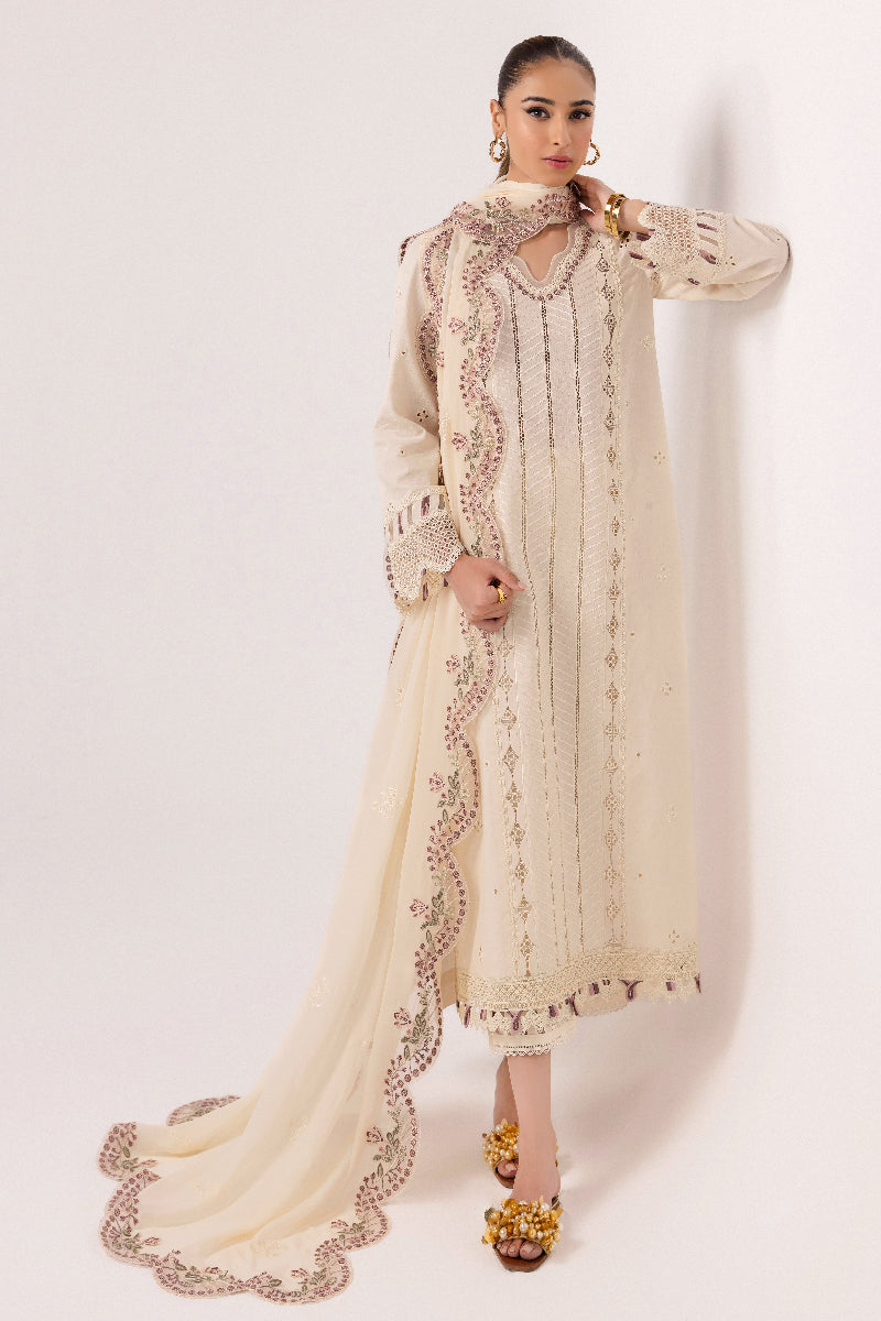 Qalamkar | Basic Pret 25 | KT-01 Lverah -  Qalamkar Ladies Clothes -  House of Maryam