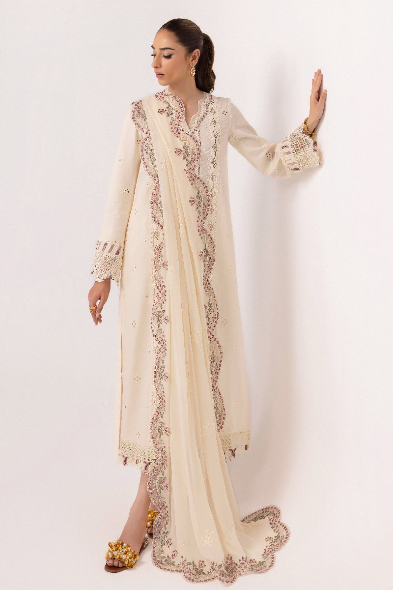 Qalamkar | Basic Pret 25 | KT-01 Lverah -  Qalamkar Ladies Clothes -  House of Maryam