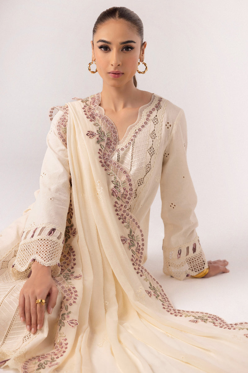 Qalamkar | Basic Pret 25 | KT-01 Lverah -  Qalamkar Ladies Clothes -  House of Maryam
