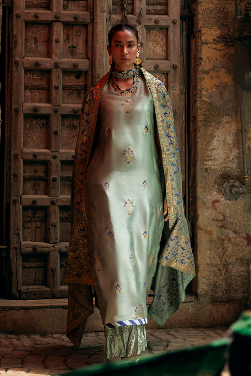 The Pink Tree Company | Yaadish Bakhair | Whispers of Sage -  The Pink Tree Company Ladies Clothes - Original Designer Dress - House of Maryam