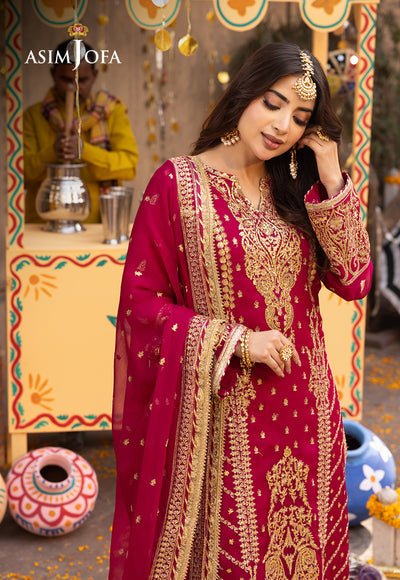 Asim Jofa | Chamak Damak Festive 24 | AJCD-21 by Designer Asim Jofa - House of Maryam - Pakistani Designer Ethnic Wear in {{ shop.shopifyCountryName }}