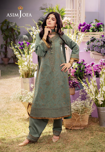 Asim Jofa | Dhanak Rang Collection | AJCF-15 by Designer Asim Jofa - House of Maryam - Pakistani Designer Ethnic Wear in {{ shop.shopifyCountryName }}