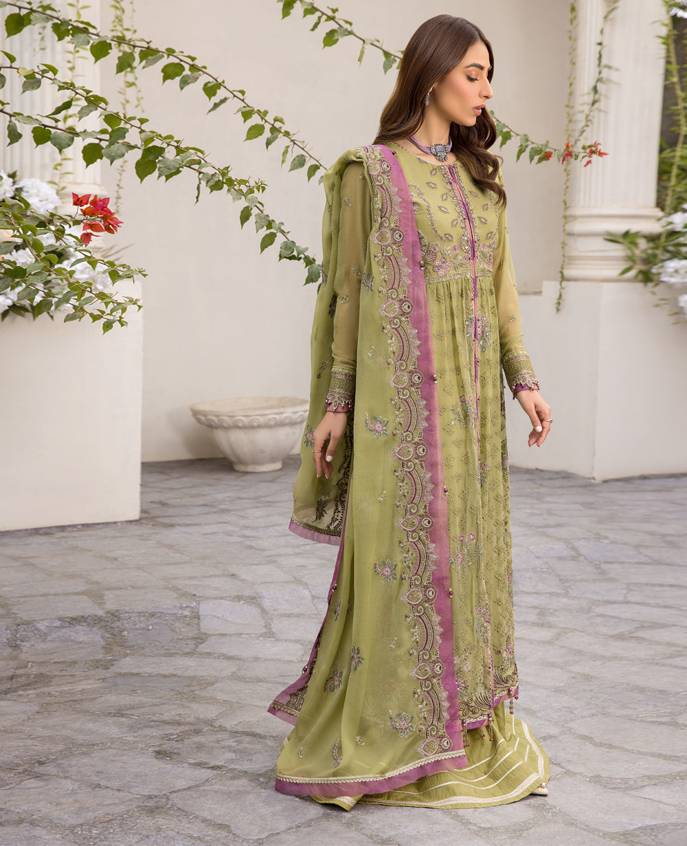 Xenia Formals | Raahi Luxury Formals | FUSEELAH by Designer Xenia Formals - House of Maryam - Pakistani Designer Ethnic Wear in {{ shop.shopifyCountryName }}