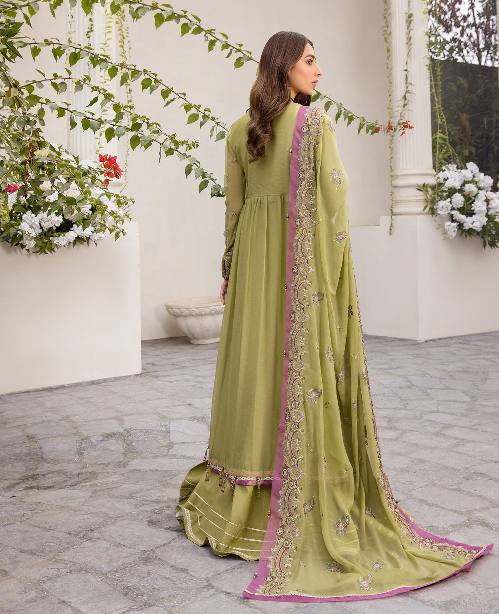 Xenia Formals | Raahi Luxury Formals | FUSEELAH by Designer Xenia Formals - House of Maryam - Pakistani Designer Ethnic Wear in {{ shop.shopifyCountryName }}