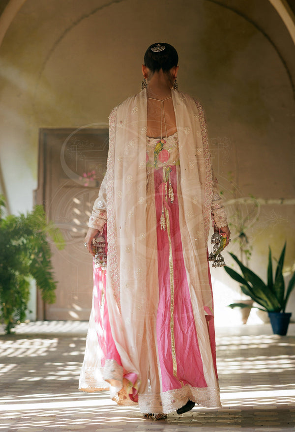 Layla Chatoor | Luxury Pret | Mahiraa Chikankari Peshwas-2