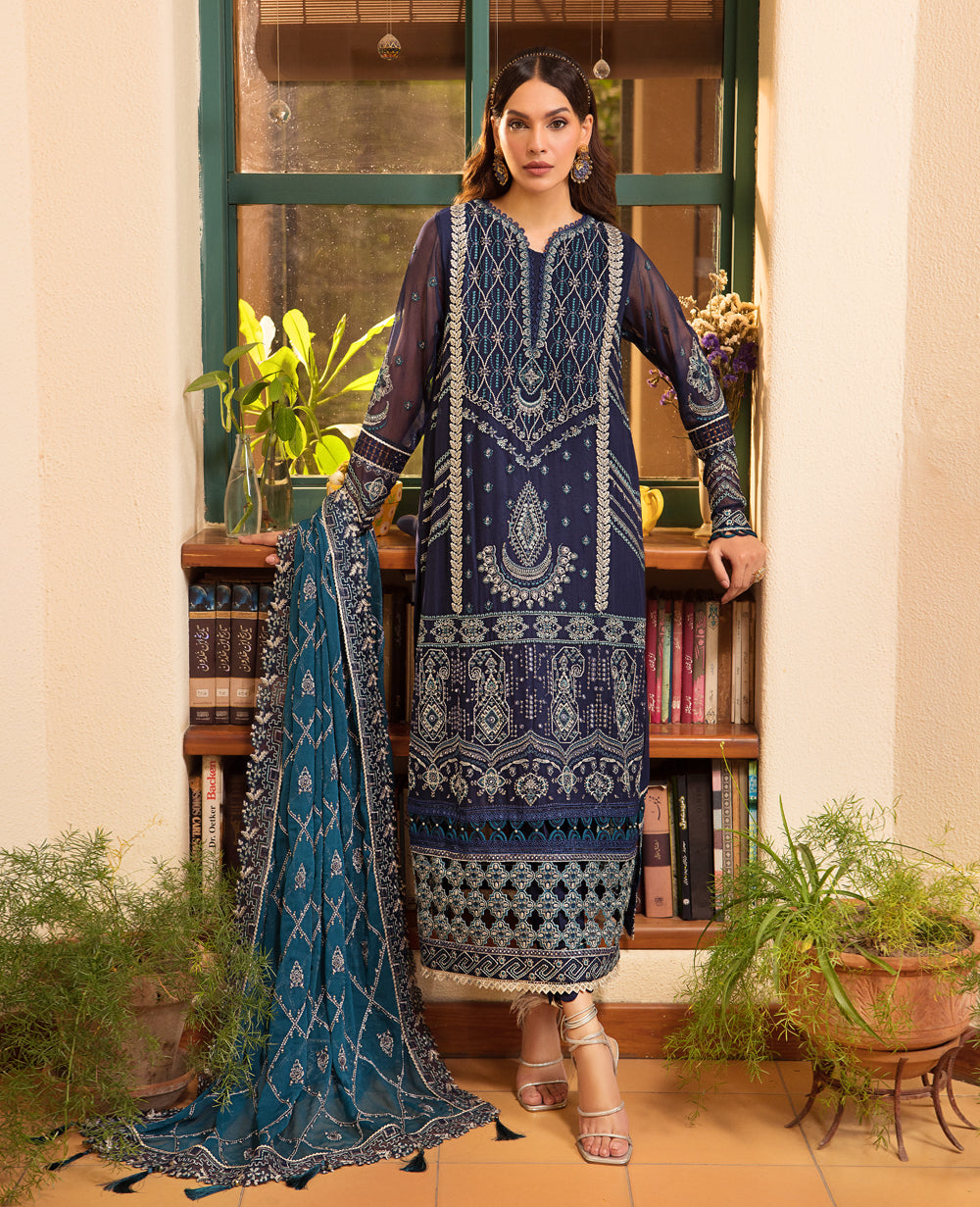 Xenia Formals | Raahi Luxury Formals | CELESTE by Designer Xenia Formals - House of Maryam - Pakistani Designer Ethnic Wear in {{ shop.shopifyCountryName }}