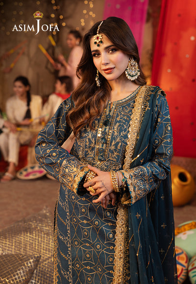 Asim Jofa | Chamak Damak Festive 24 | AJCD-01 by Designer Asim Jofa - House of Maryam - Pakistani Designer Ethnic Wear in {{ shop.shopifyCountryName }}