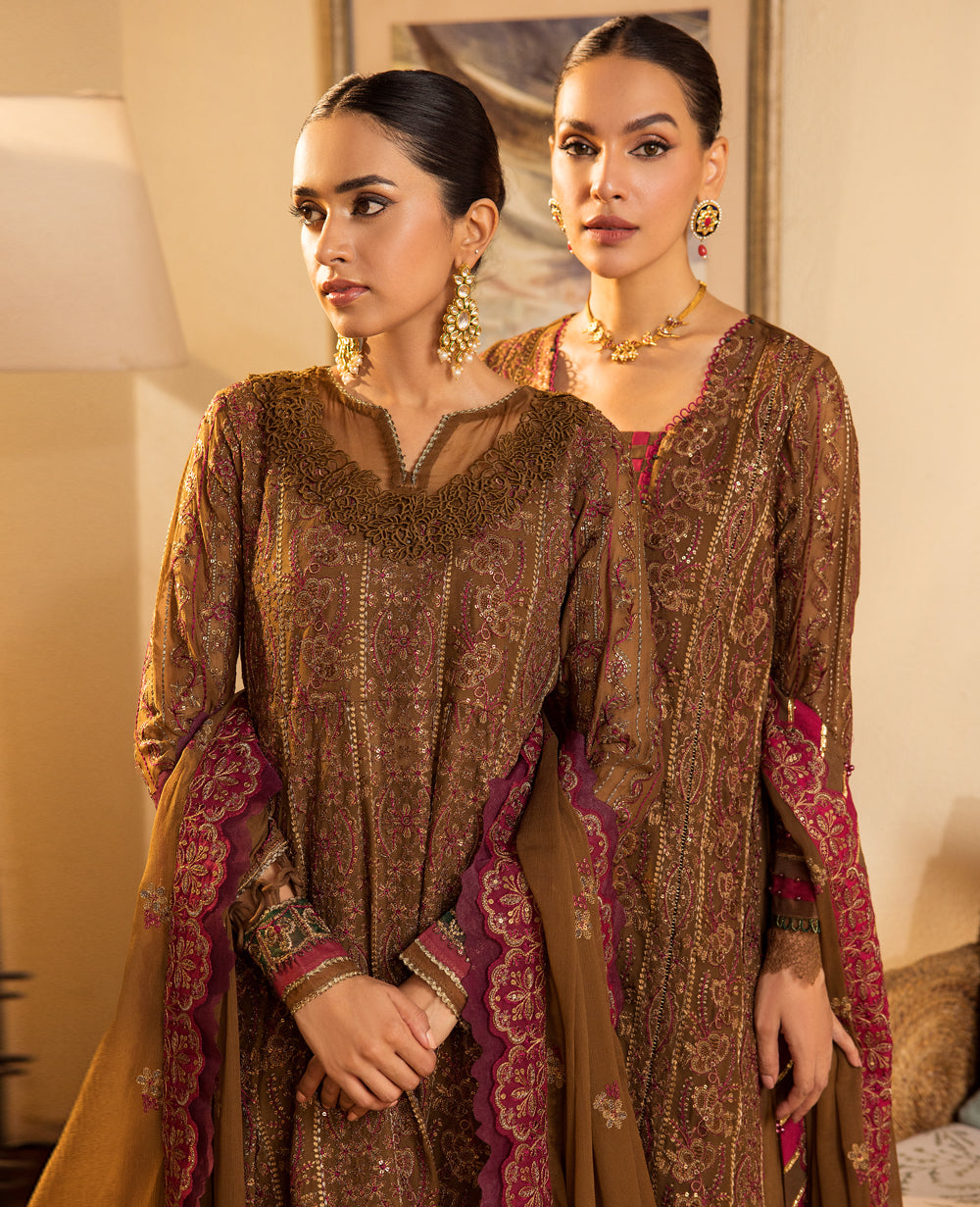 Xenia Formals | Raahi Luxury Formals | ENRICA by Designer Xenia Formals - House of Maryam - Pakistani Designer Ethnic Wear in {{ shop.shopifyCountryName }}