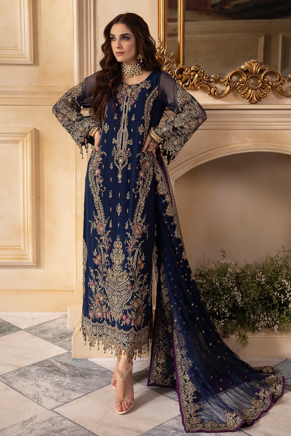 Charizma | Dastan e Jashan | DJW4-01 -  Charizma Formal - Original Designer Dress - House of Maryam