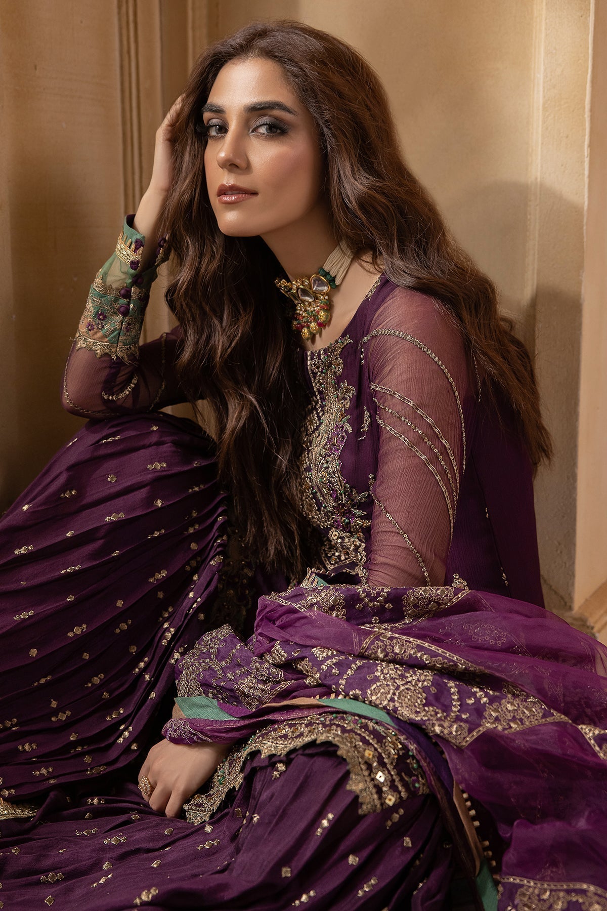 Charizma | Dastan e Jashan | DJW4-03 -  Charizma Formal - Original Designer Dress - House of Maryam