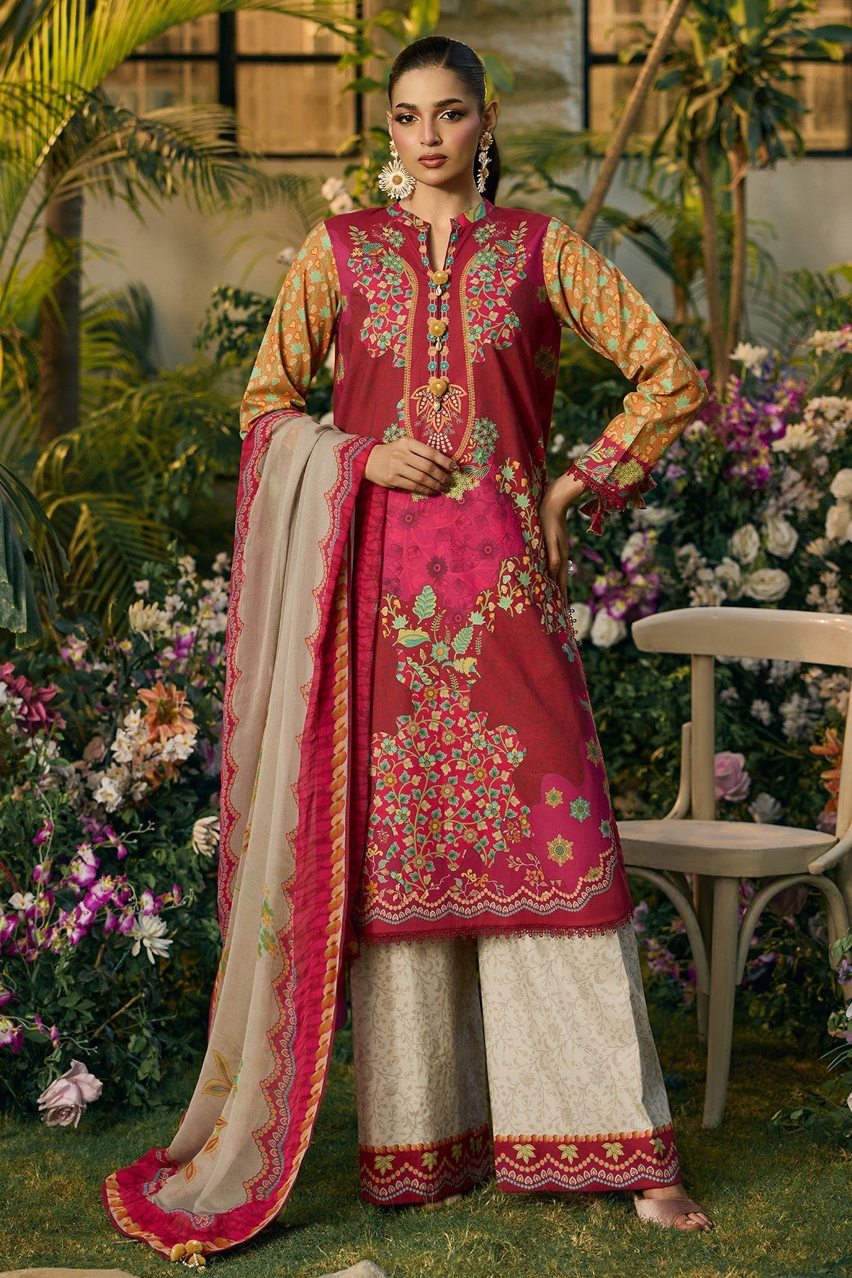 Charizma | C Print Lawn | CP6-16