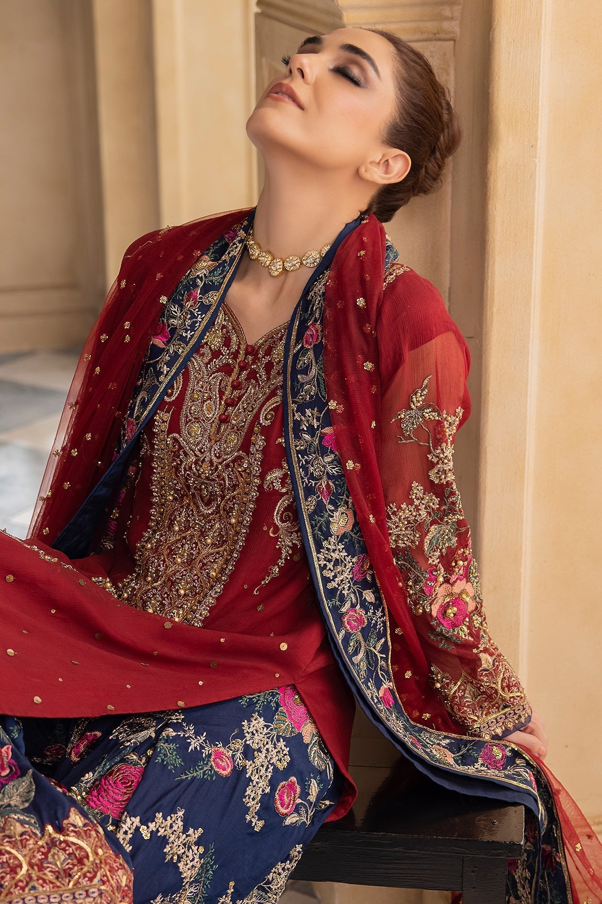 Charizma | Dastan e Jashan | DJW4-02 -  Charizma Formal - Original Designer Dress - House of Maryam
