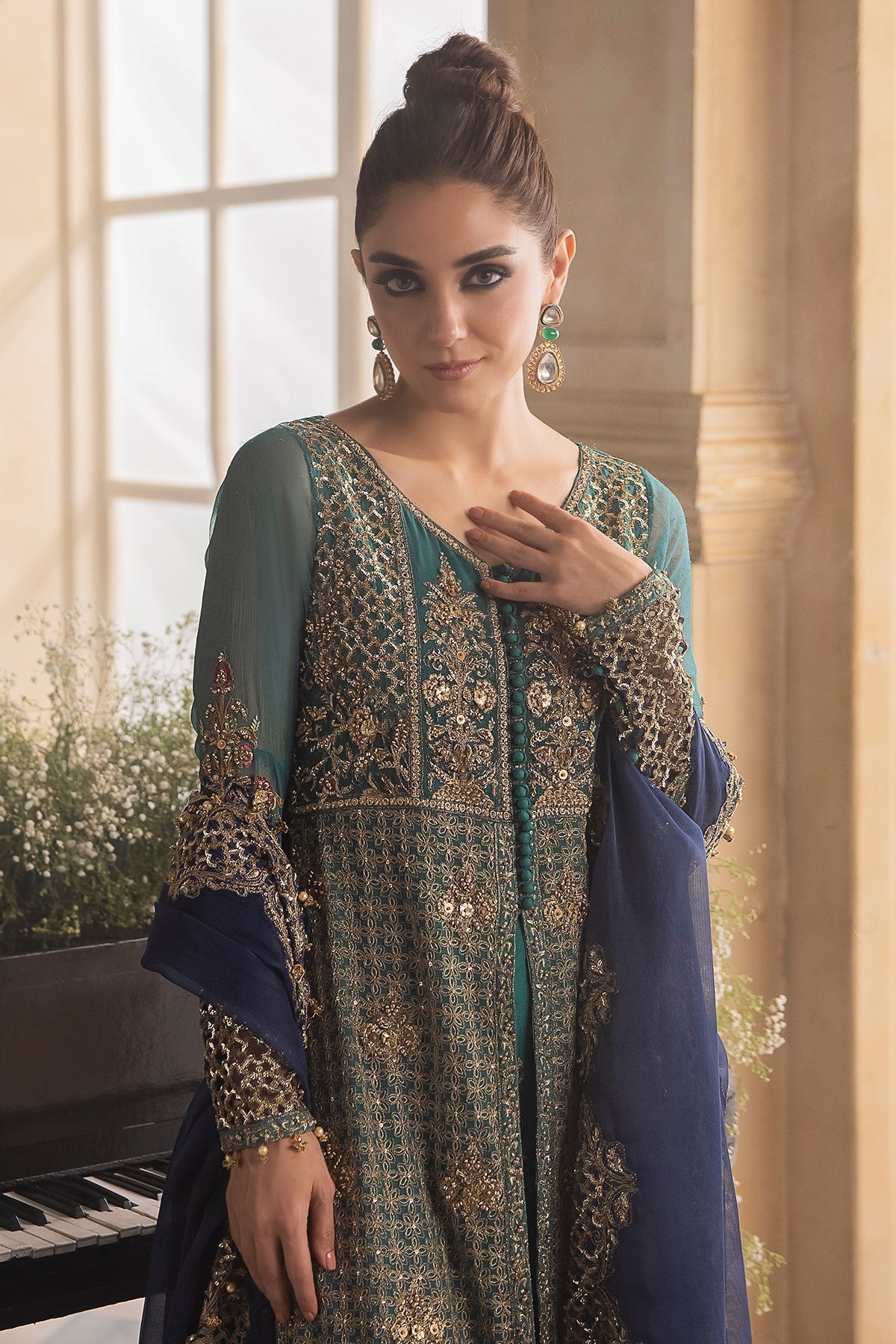 Charizma | Dastan e Jashan | DJW4-07 -  Charizma Formal - Original Designer Dress - House of Maryam