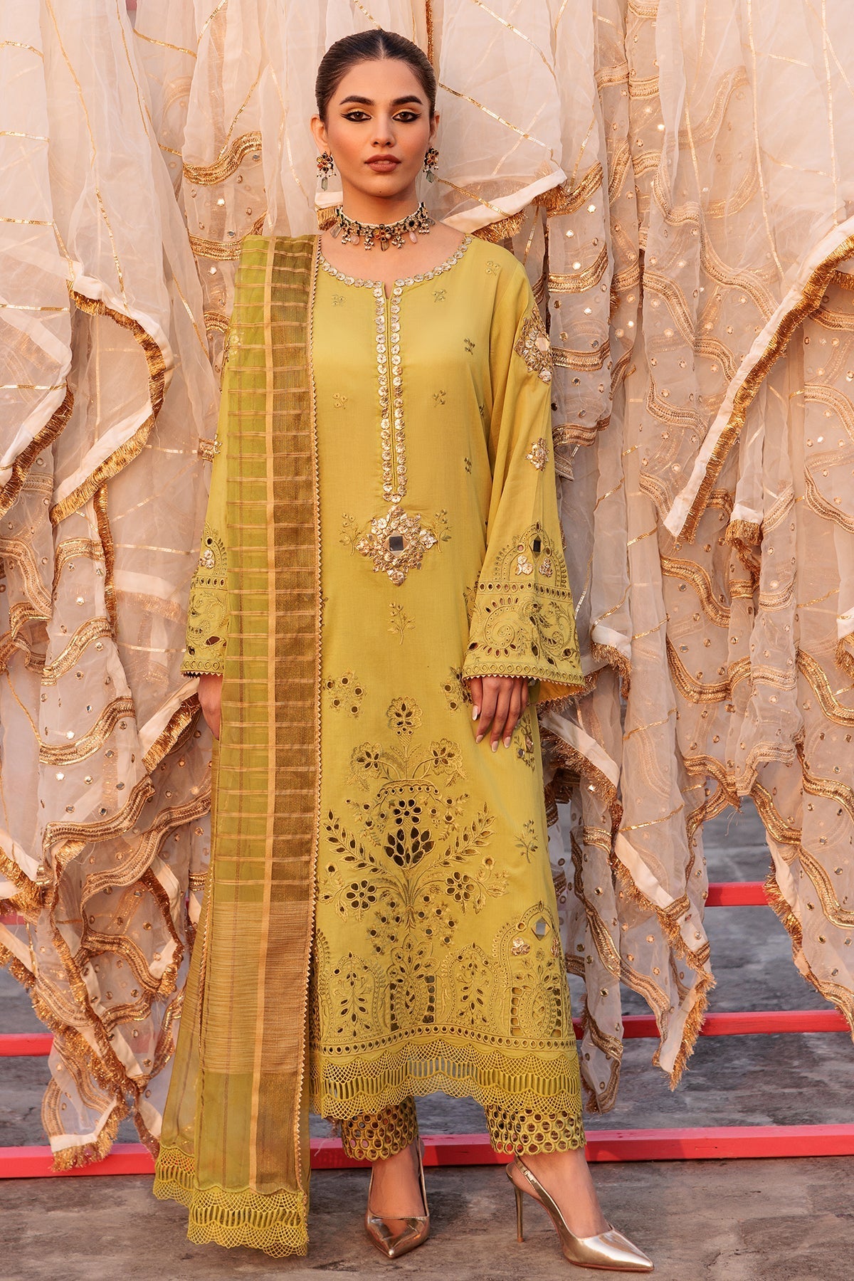 Charizma | Eid Edit Vol 2 | ED4-09 -  Charizma Luxury - Original Designer Dress - House of Maryam