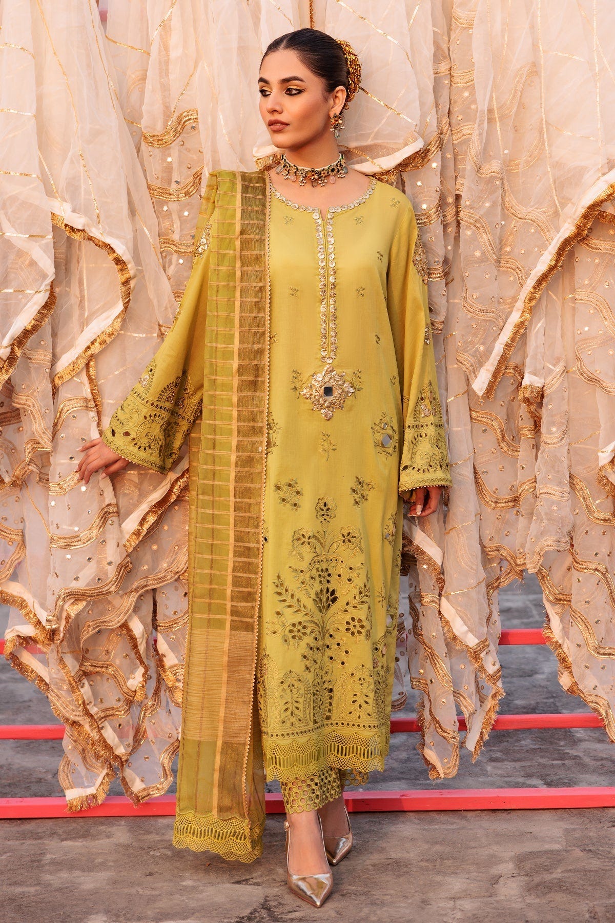 Charizma | Eid Edit Vol 2 | ED4-09 -  Charizma Luxury - Original Designer Dress - House of Maryam