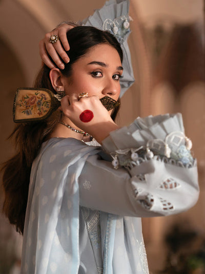 Parishay | Matsani Luxury Lawn 25 | MI - 02 -  Parishay Ladies Clothes - Original Designer Dress - House of Maryam