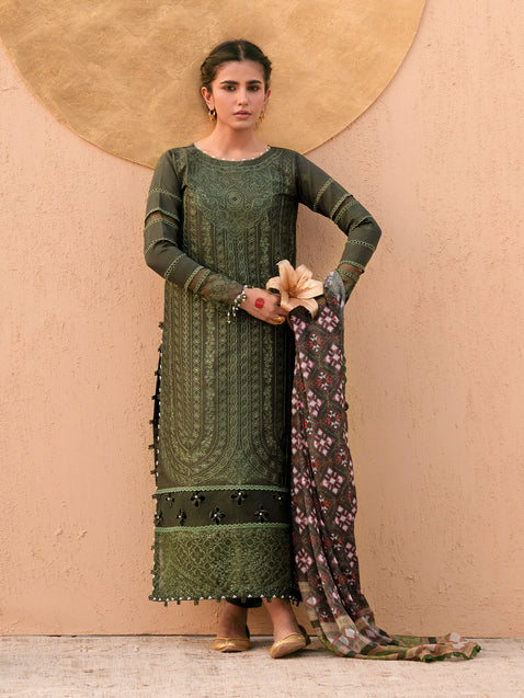 Parishay | Matsani Luxury Lawn 25 | MI - 08 -  Parishay Ladies Clothes - Original Designer Dress - House of Maryam