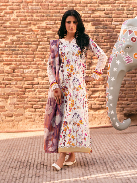 Parishay | Matsani Luxury Lawn 25 | MI - 10 -  Parishay Ladies Clothes - Original Designer Dress - House of Maryam