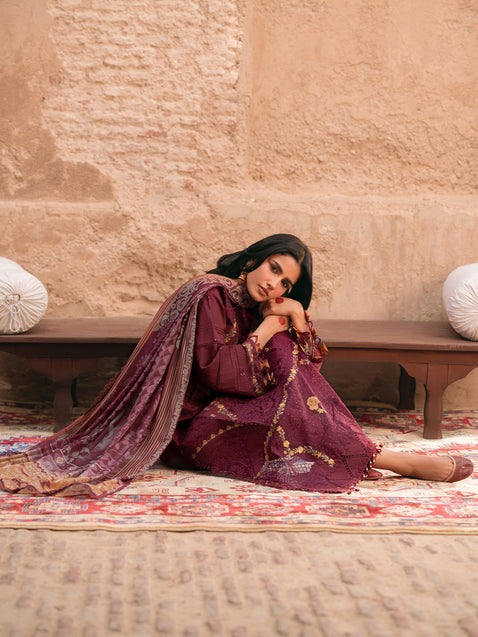 Parishay | Matsani Luxury Lawn 25 | MI - 12 -  Parishay Ladies Clothes - Original Designer Dress - House of Maryam
