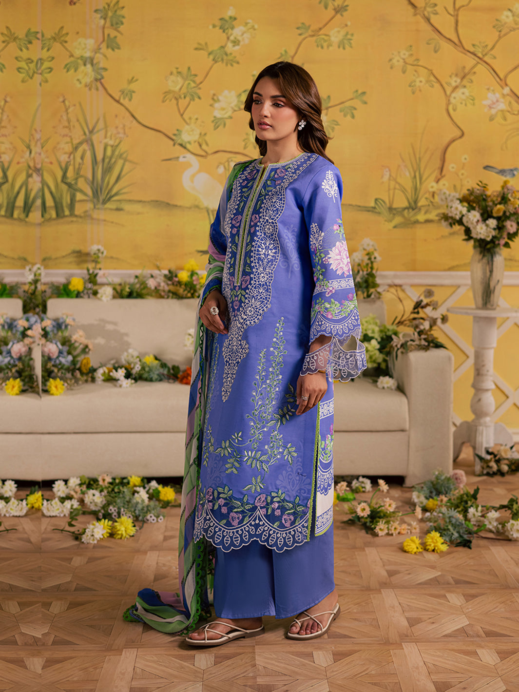 Mahnur | Jahaan Lawn 26 | MJ-08-5