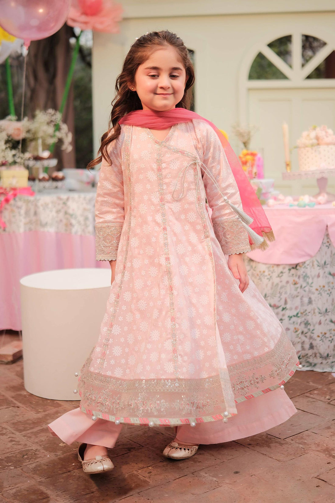 Maria B | Girls | MKD-EF25-09 (Pink)