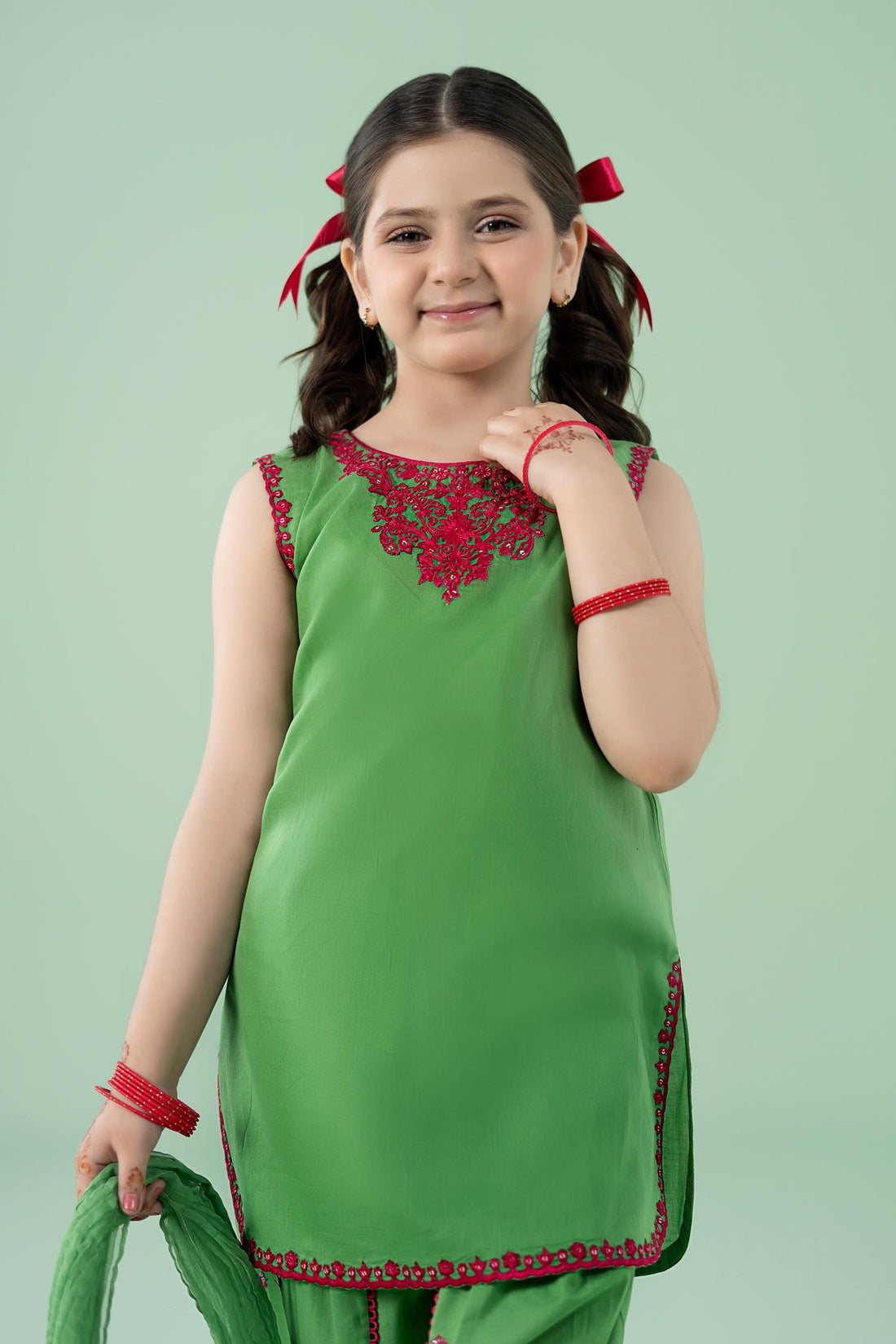 Maria B | Girls | MKD-EA25-12 (Green)