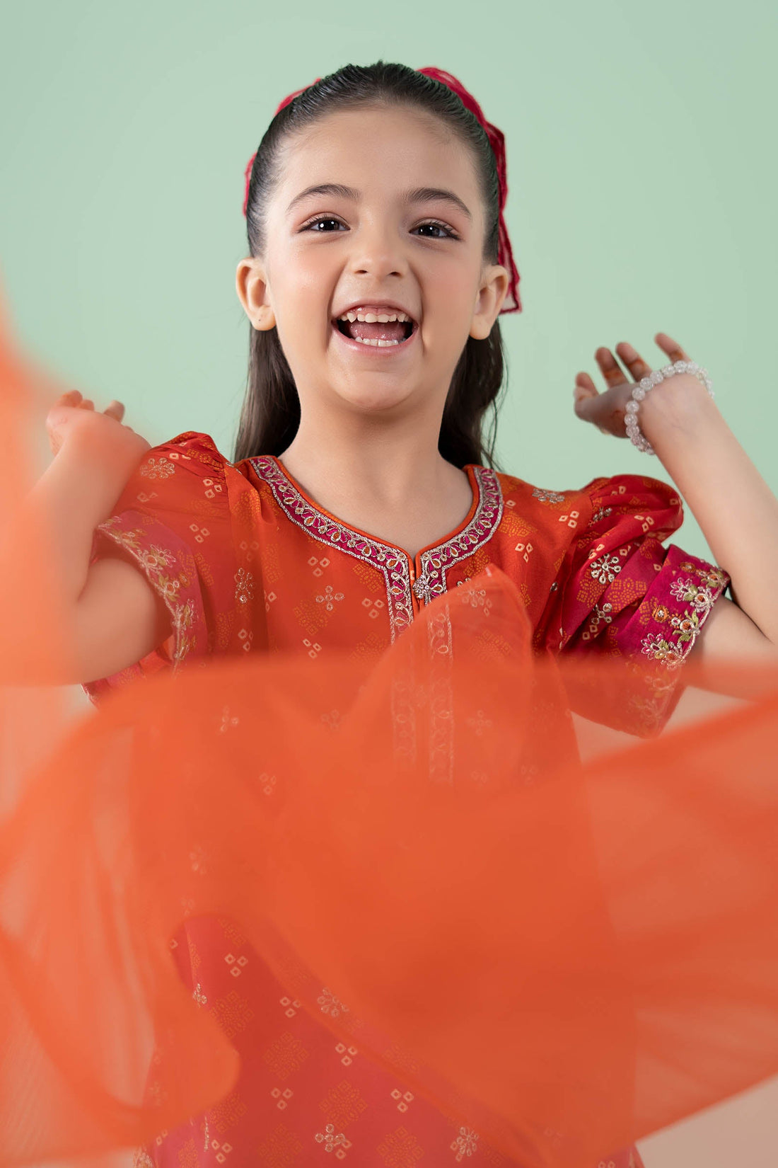 Maria B | Girls | MKD-EA25-18 (Pink)