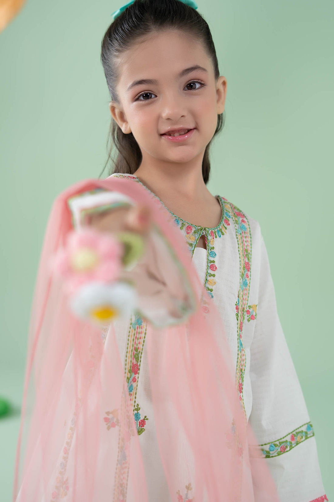 Maria B | Girls | MKD-EA25-42 (White)