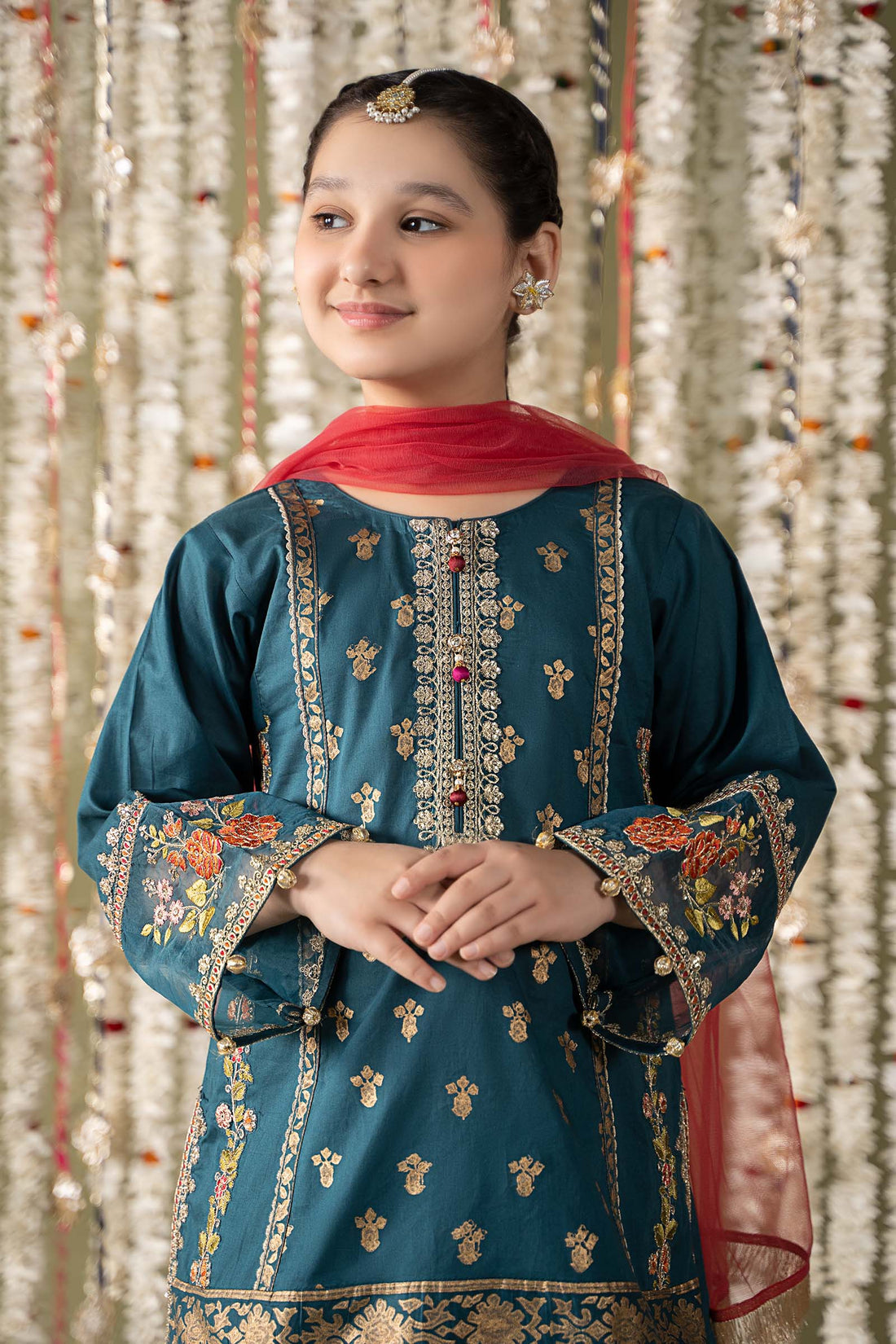 Maria B | 3 Piece Embroidered Lawn Suit | MKD-EF25-24