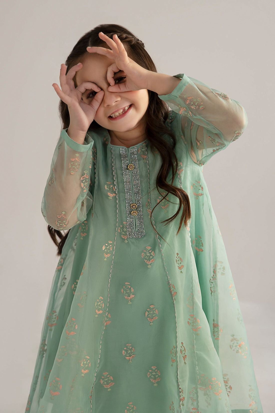 Maria B | Girls | MKS-EF25-15 (Sky Blue)