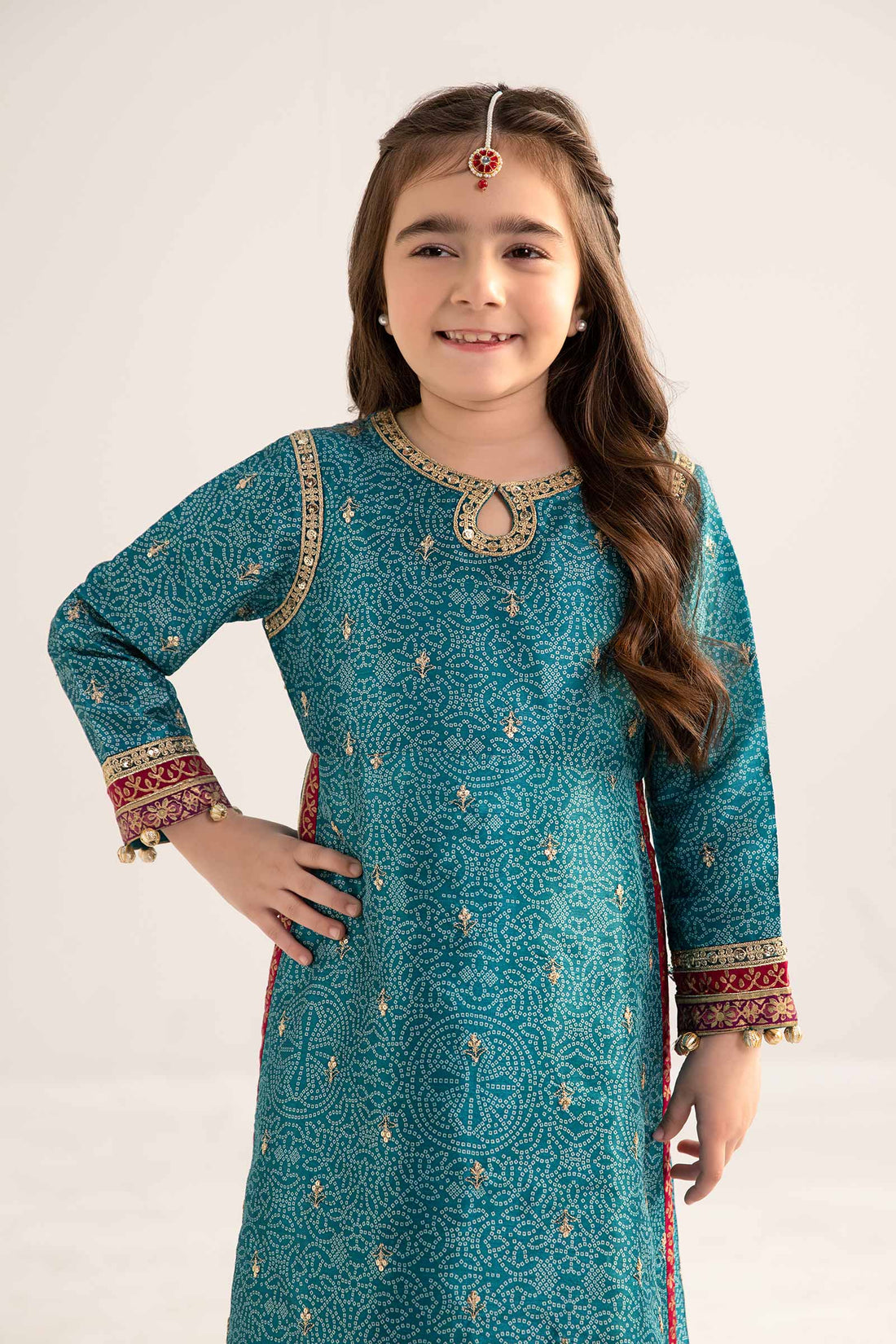 Maria B | Girls | MKS-EF25-33 (Teal)