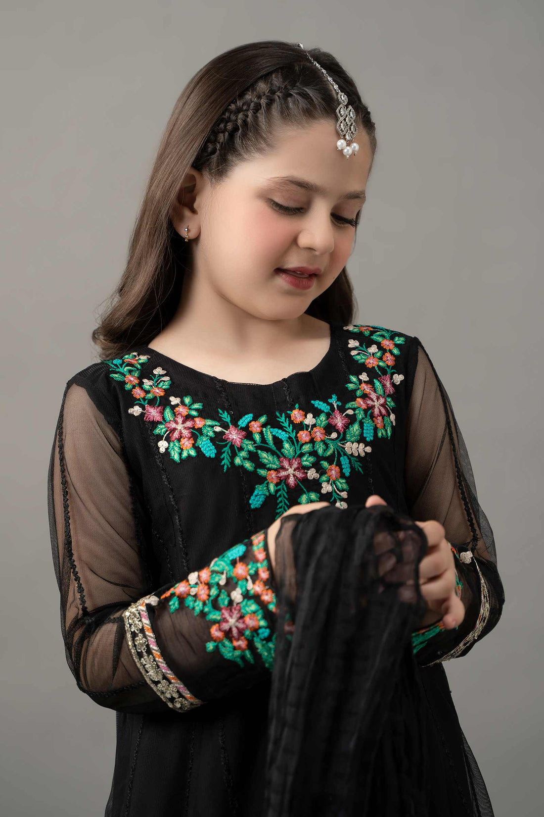 Maria B | Girls | MKS-EF25-47 (Black)