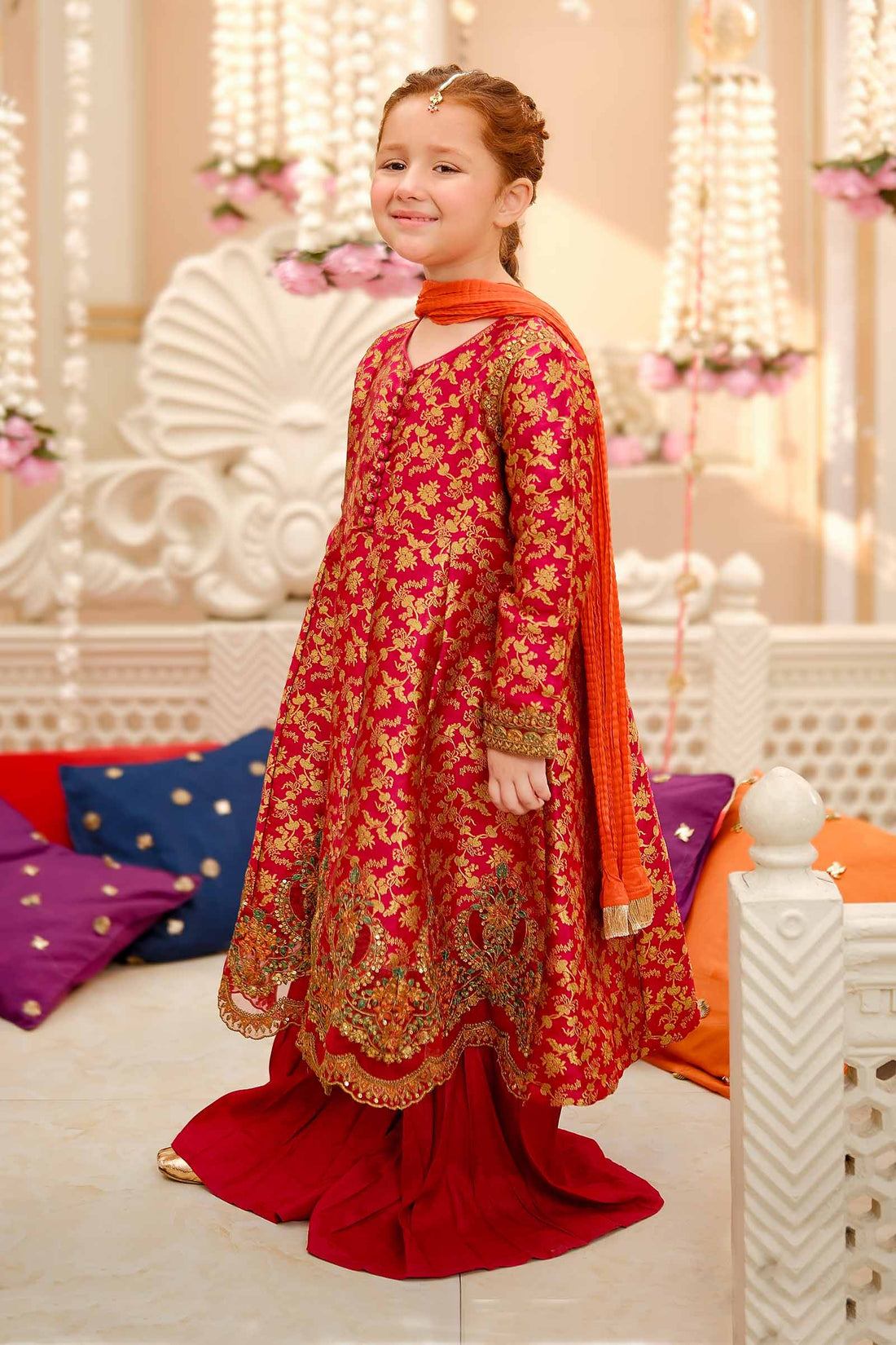 Maria B | 3 Piece Embroidered Jamawar Suit | MKS-W24-30