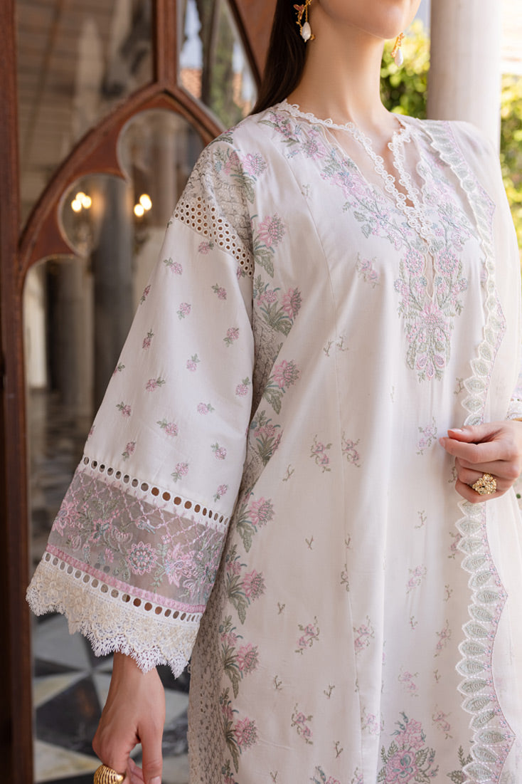 Marjjan | Ruhi Lawn | MLL-02 A -  Marjjan Ladies Clothes - Original Designer Dress - House of Maryam