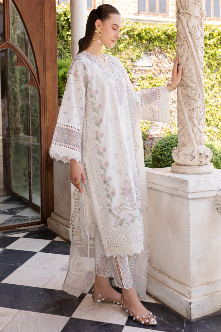 Marjjan | Ruhi Lawn | MLL-02 A -  Marjjan Ladies Clothes - Original Designer Dress - House of Maryam