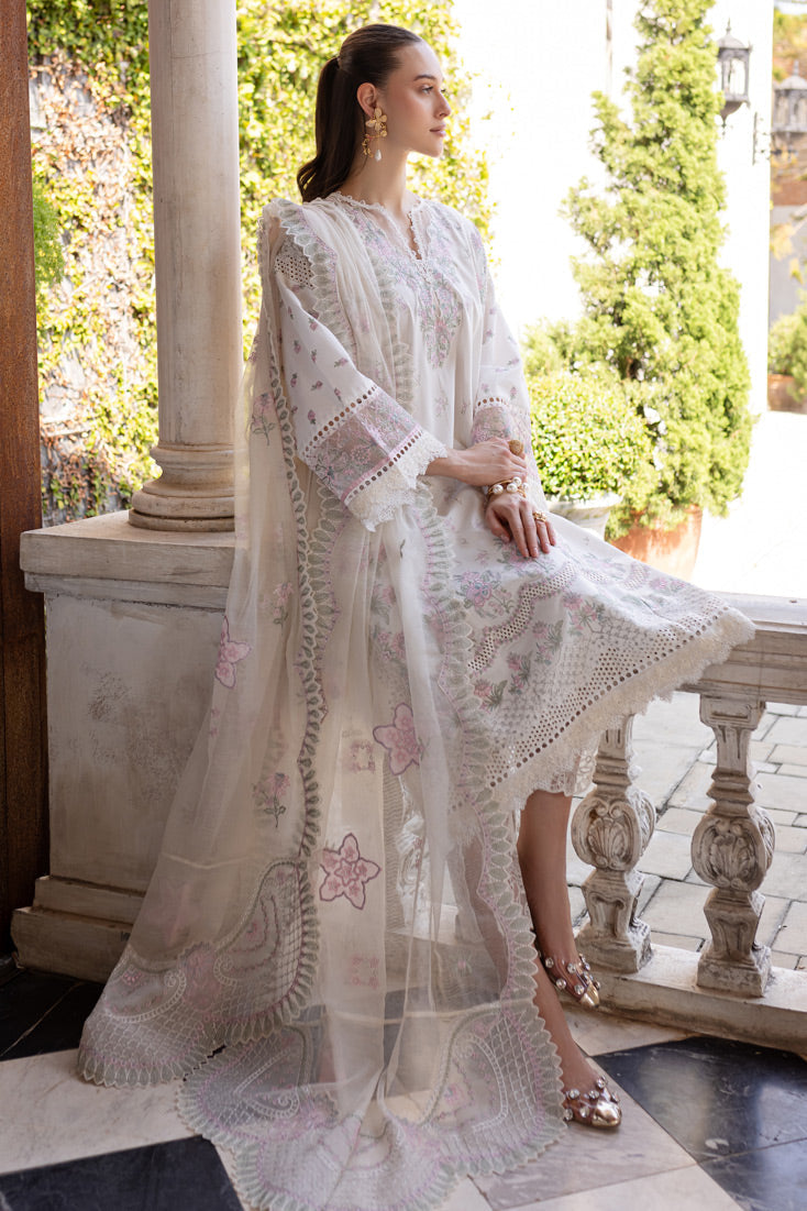 Marjjan | Ruhi Lawn | MLL-02 A -  Marjjan Ladies Clothes - Original Designer Dress - House of Maryam
