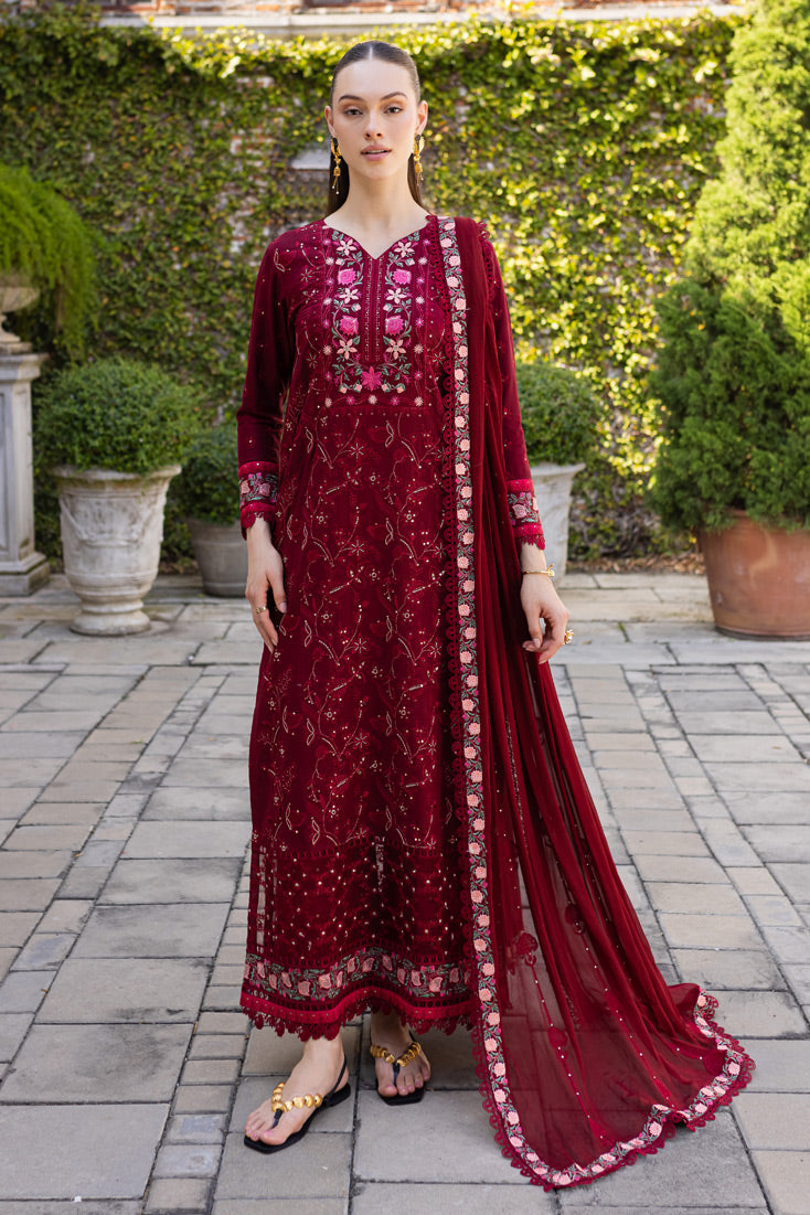 Marjjan | Ruhi Lawn | MLL-03 A -  Marjjan Ladies Clothes - Original Designer Dress - House of Maryam
