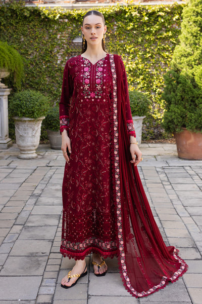 Marjjan | Ruhi Lawn | MLL-03 A -  Marjjan Ladies Clothes - Original Designer Dress - House of Maryam