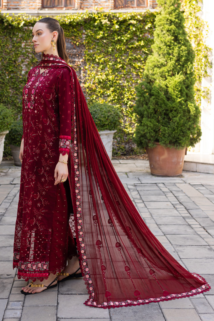 Marjjan | Ruhi Lawn | MLL-03 A -  Marjjan Ladies Clothes - Original Designer Dress - House of Maryam