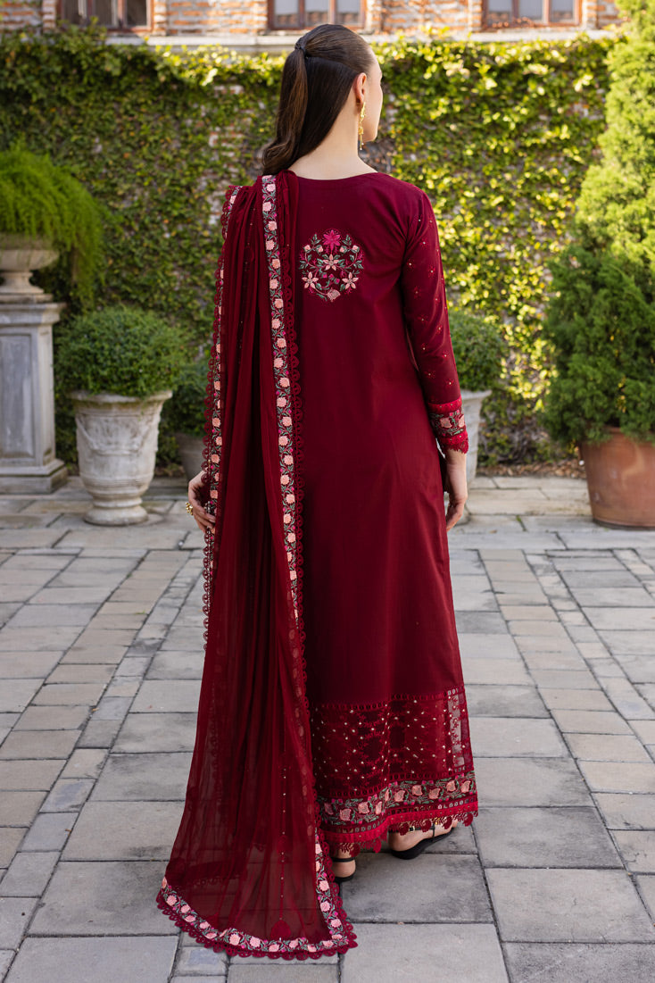 Marjjan | Ruhi Lawn | MLL-03 A -  Marjjan Ladies Clothes - Original Designer Dress - House of Maryam
