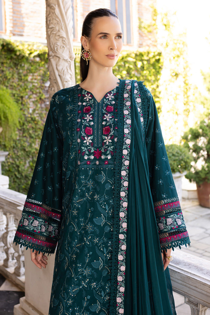 Marjjan | Ruhi Lawn | MLL-03 B ( -  Marjjan Ladies Clothes - Original Designer Dress - House of Maryam
