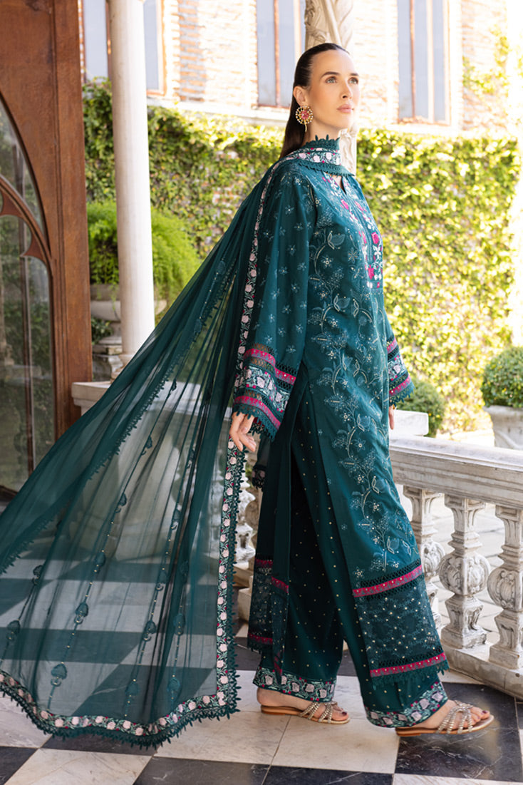 Marjjan | Ruhi Lawn | MLL-03 B ( -  Marjjan Ladies Clothes - Original Designer Dress - House of Maryam