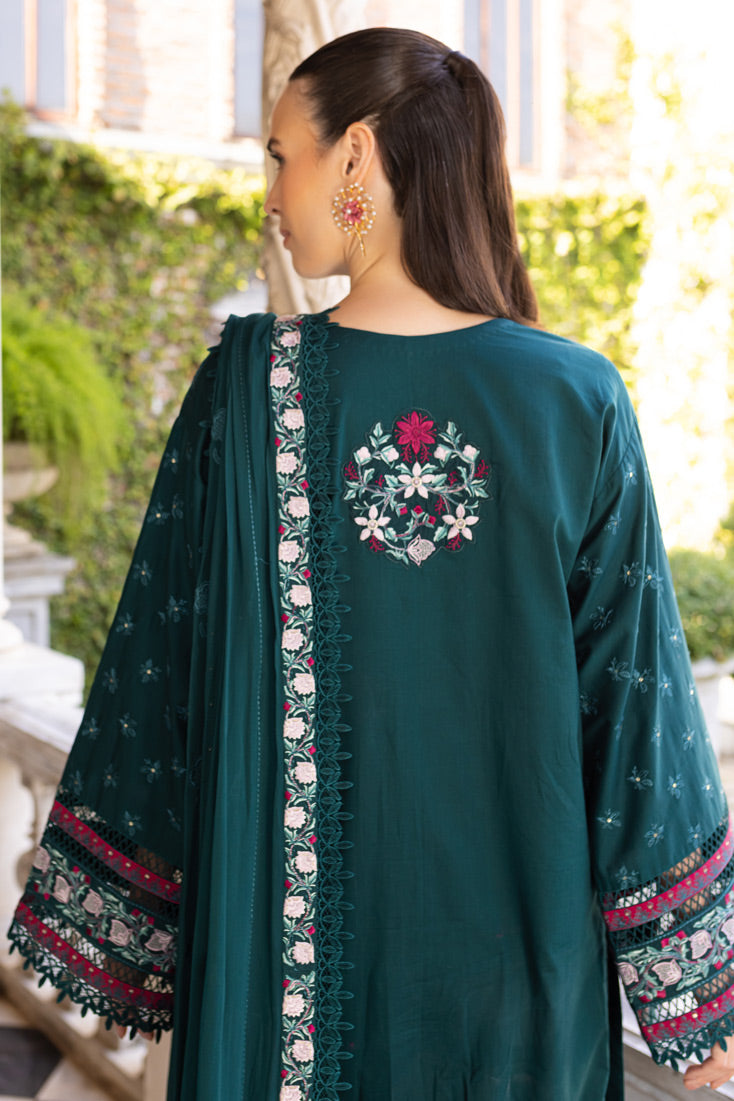Marjjan | Ruhi Lawn | MLL-03 B ( -  Marjjan Ladies Clothes - Original Designer Dress - House of Maryam