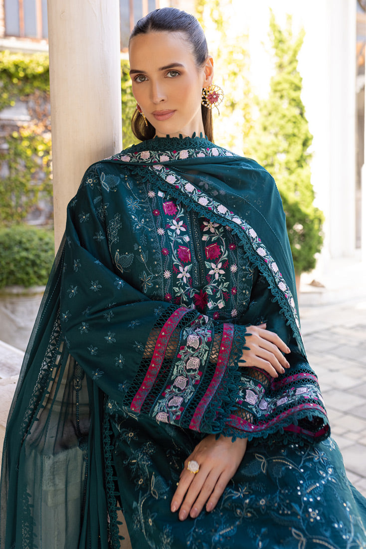 Marjjan | Ruhi Lawn | MLL-03 B ( -  Marjjan Ladies Clothes - Original Designer Dress - House of Maryam