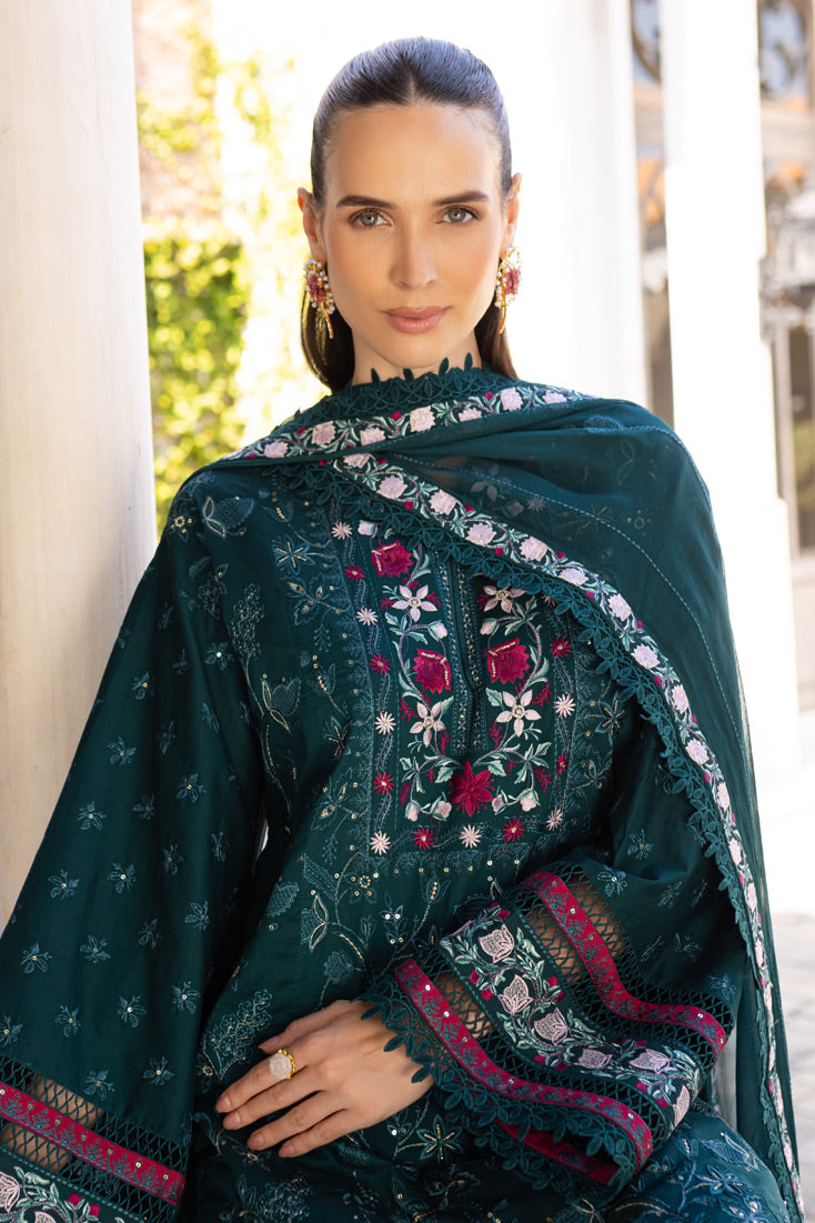 Marjjan | Ruhi Lawn | MLL-03 B ( -  Marjjan Ladies Clothes - Original Designer Dress - House of Maryam
