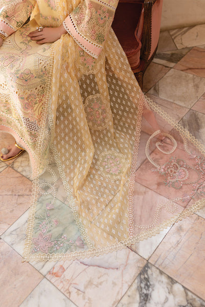 Marjjan | Ruhi Lawn | MLL-05 A -  Marjjan Ladies Clothes - Original Designer Dress - House of Maryam