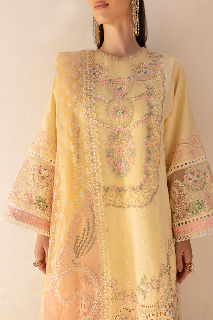 Marjjan | Ruhi Lawn | MLL-05 A -  Marjjan Ladies Clothes - Original Designer Dress - House of Maryam
