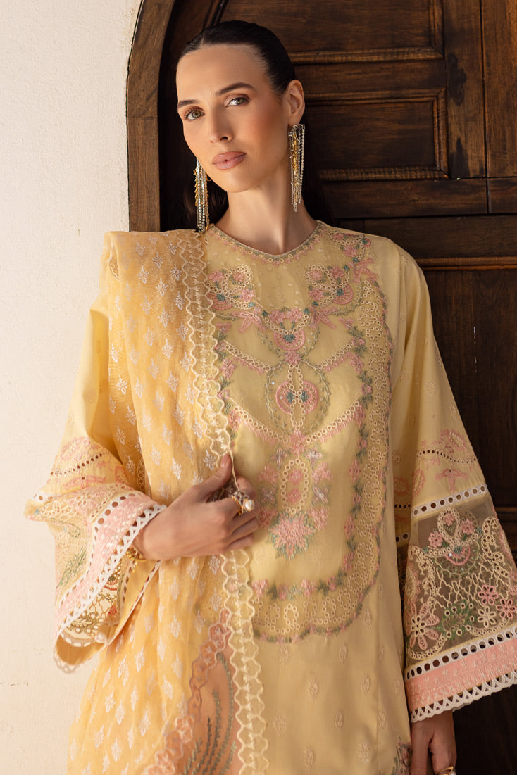 Marjjan | Ruhi Lawn | MLL-05 A -  Marjjan Ladies Clothes - Original Designer Dress - House of Maryam
