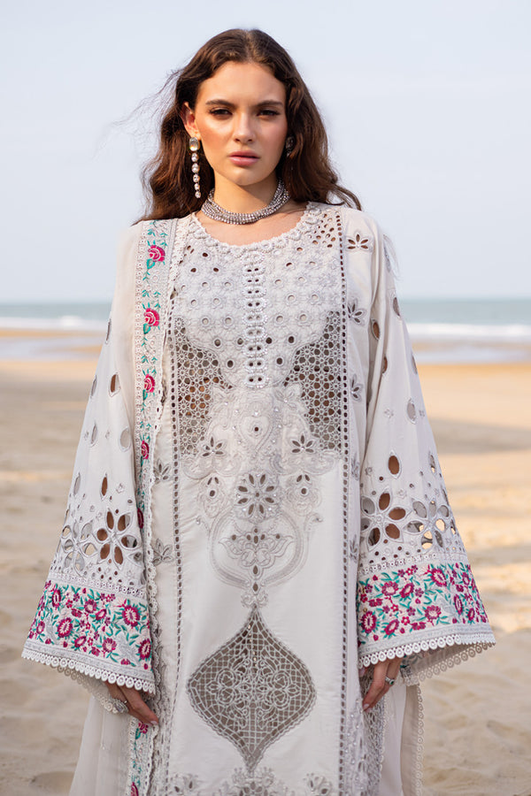 Marjjan | Mavi Lawn | MLL-21 A (SILVER SKIN) -  Marjjan Ladies Clothes - Original Designer Dress - House of Maryam